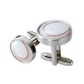 Sport Series Metal Cufflinks - Baseball